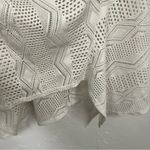 City Chic  Crochet Open Knit Swimsuit Coverup Womens 22 Mini Dress Sheer Beachy Photo 3