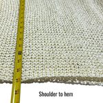 J. Jill Butter Yellow Loose Weave V Photo 8