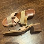 Lucky Brand Luck Brand Pink, Tan, Bronze Strapped Heel Sandal Photo 2