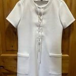 Kendall + Kylie safari dress in white: Size M Photo 0