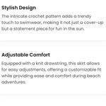 AIMAGE Tan Knit Ruched Semi Sheer Mini Skirt M 2BJ123 Brown Size M Photo 6