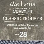 Lane Bryant The Lena Pant Classic Trouser Womens 28 W48 Moderate Curvy Fit NWT Photo 10