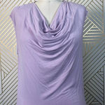 La Perla Malizia Lavender Cowl Neck Jersey Dress Photo 2