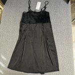 For Love & Lemons X Victoria’s Secret Fiona Black Slip Dress Photo 7