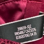 Victoria's Secret  Burgundy Lace Strappy Teddy Bodysuit XS Photo 6