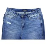 Judy Blue  High Rise Distressed Ripped Straight Leg Denim Light Wash Womens 14 Photo 2