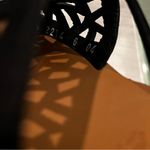 Paul Green  Laser Cut Black Low Wedge Thong Sandal, Sz UK 6, US 8.5 Photo 12