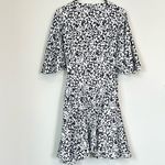 BCBGeneration NWT  Black and White Animal Print Wrap Dress - Size: 12 Photo 9