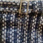 RAMY BROOK
Ashley Belted Tweed Mini Skirt Sz 10 Blue Photo 12