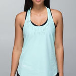 Lululemon  Water Bound Singlet In Aquamarine Size 4 Photo 0