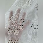 Johnny Was Johnny  Marietta Cap
Sleeve Eyelet Blouse in White Was Photo 4