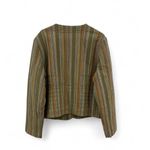 Free People We The Free Zandi Woven Quilted Boxy Cropped Jacket L NWT Photo 4