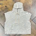 Double Zero Hooded Terry Cloth Short Sleeveless Top Small Photo 2