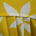 Vintage‎ Ungaro Parallele Paris silk Dress Yellow Size 12 Photo 13