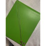 Juicy Couture Lariat Necklace Silver Charms Heart Rhinestone Y2K Photo 2