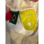 Farm Rio Shirt Women XS Ivory Polka Dot Cotton Bustier Cropped Tank Top Photo 6