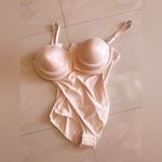 Source Unknown Womens Body Briefer 40D Firm Control Strapless Nude Shapewear FL1256 Photo 5