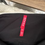 Spanx  Black Faux Leather Moto Leggings - Large Photo 4