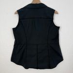 Harley Davidson Women's Sleeveless Snap Button Vest Top Rose Embroidered Sz 1W Black Photo 2