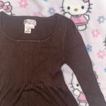 Y2K baby doll top Brown Photo 1