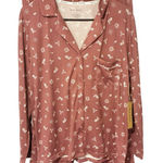 Rae Dunn  Size‎ Large Cowboy Hat Boot Western Print Pajama 2 Piece Set NEW Photo 0