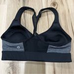 Lululemon Speed Up Grey and Black Bra Women’s 4 Photo 2
