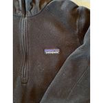Patagonia  1/4 Zip Black Fleece Jacket Mens Womens Unisex Size S Photo 1