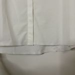 Athleta  White outdoor button down long sleeve collar top 2X Photo 3