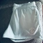 Charlotte Russe New Woman’s Blue Fleece Shorts With Graphic logo Los Angeles Photo 1