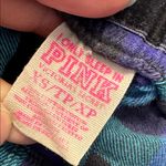 Victoria's Secret  Plaid Teal Purple VS Pajama Pants Sequin Size XS EUC #5974 Photo 4