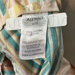 ALÉMAIS Sloane Tiered Midi Patchwork Dress Size 4 US (8 AU) Orange Photo 8