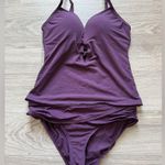 Bleu Rod Beattie Bleu by Rod Beattie Plunge Push-Up Tankini Top and bottom Photo 1