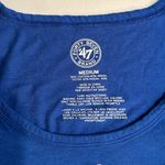 47 Brand LA Dodgers Los Angeles Dodgers blue high low scoop neck T shirt Size medium Photo 7