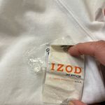 IZOD  XFG White pink cotton Golf polo shirt size small Photo 6