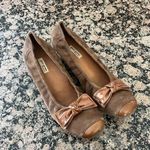 Paul Green  Brown Suede Bow Wedges Photo 0