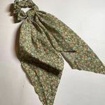Floral Print Scarf Hair Tie Photo 0