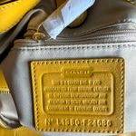 Coach Campbell Leather Satchel sunflower Photo 8