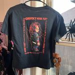 Horror Movie Chucky Childs play Halloween graphic tee Black Size M Photo 10