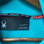 Spyder  Teal 1/4 zip pullover size medium Photo 3