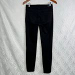 Paige Verdugo Ultra Skinny Black Stretchy Low Rise Jeans Size 26 Photo 5