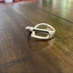 Elegant Sterling Silver Crossover Ring Photo 5