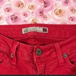 GJG Gently Used  Red Skinny Jeans Photo 4