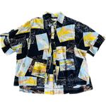 Free People Love Letters Women's Blouse XS Oversized Vintage Inspired Photo 2