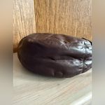 Anne Klein Vintage  for Calderon Brown Leather Hobo Shoulder Bag 90s Retro Chic Photo 7