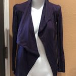H by Bordeaux  purple nwt knit full zip sweater Photo 2