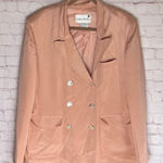 Stanley‎ Blacker Women's Pink Silk Vintage Blazer Woman’s Size 16 Photo 0