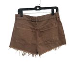 We The Free New  Brown Denim Cut off Shorts, Distressed Hem, New with out Tags Photo 2