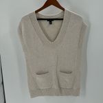 Gap sweater vest cream in color never worn NWOT oversized coastal grandma Photo 0