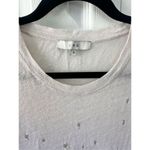 IRO  Clay Distressed Linen Tee Ecru S Photo 3