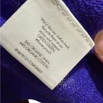 Eileen Fisher ✨  Short Open Cardigan Sweater - Linen Cotton Blue/Purple - L ✨🌿 Photo 3